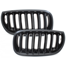 Grille BMW E83 X3 04-07-Noir/Brillant