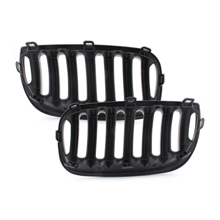 Grille BMW E83 X3 04-07-Noir/Brillant