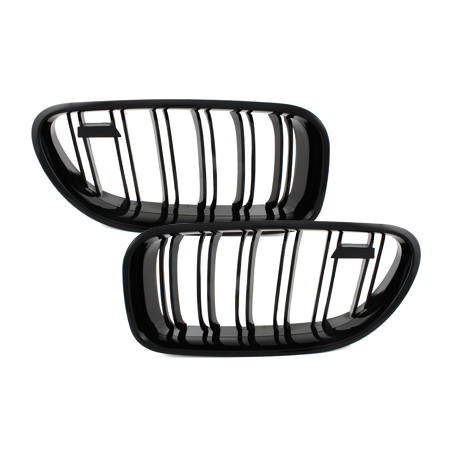 Grille BMW F12 6er, M6 Coupe 12+-Noir/Brillant