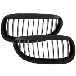 Grille BMW E63/64 6er, Coupe 05-10-Noir