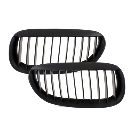 Grille BMW E63/64 6er, Coupe 05-10-Noir