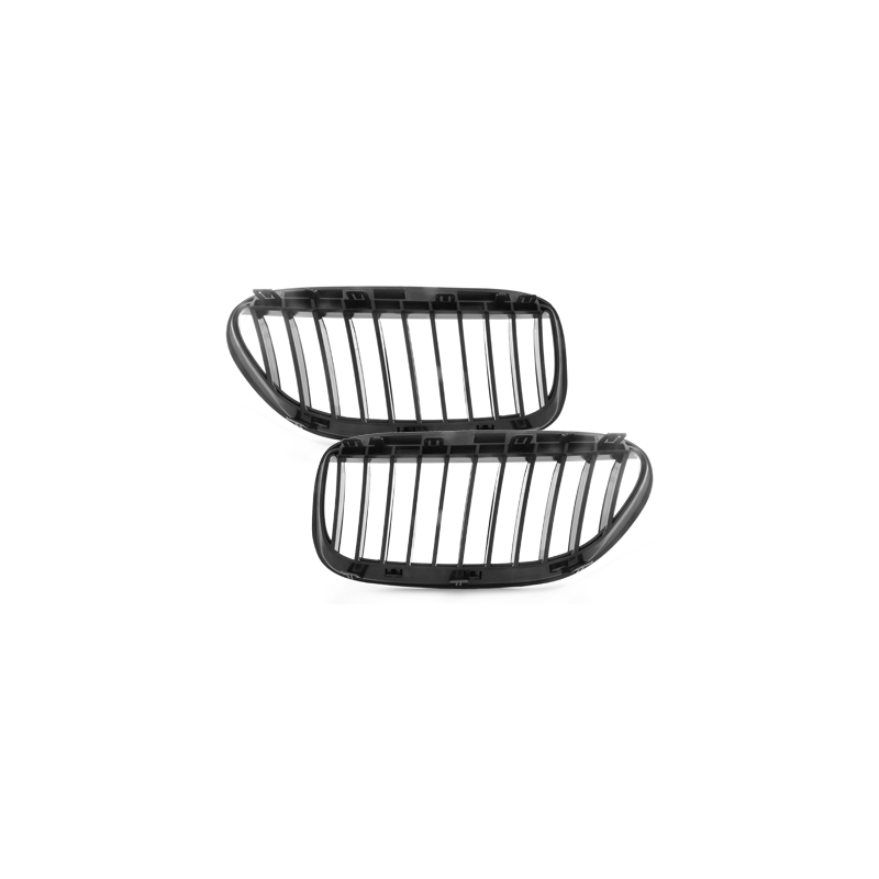 Grille BMW E63/64 6er, Coupe 05-10-Noir/Brillant
