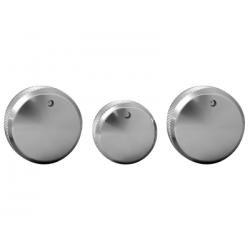 Boutons Chrome VW GOLF V  (3 pièces)