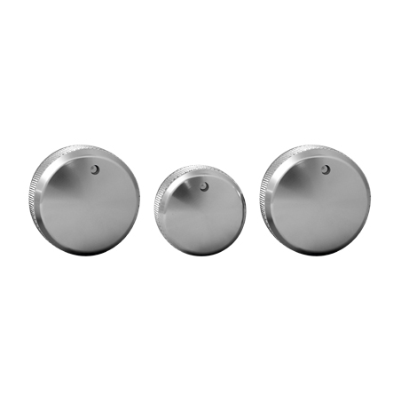 Boutons Chrome VW GOLF V  (3 pièces)