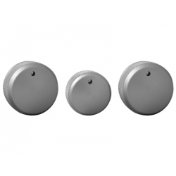 Boutons Argenté VW GOLF V  (3 pièces)