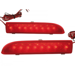 Reflektor mit Begrenzungsleuchte für Heckstoßstange BMW E46