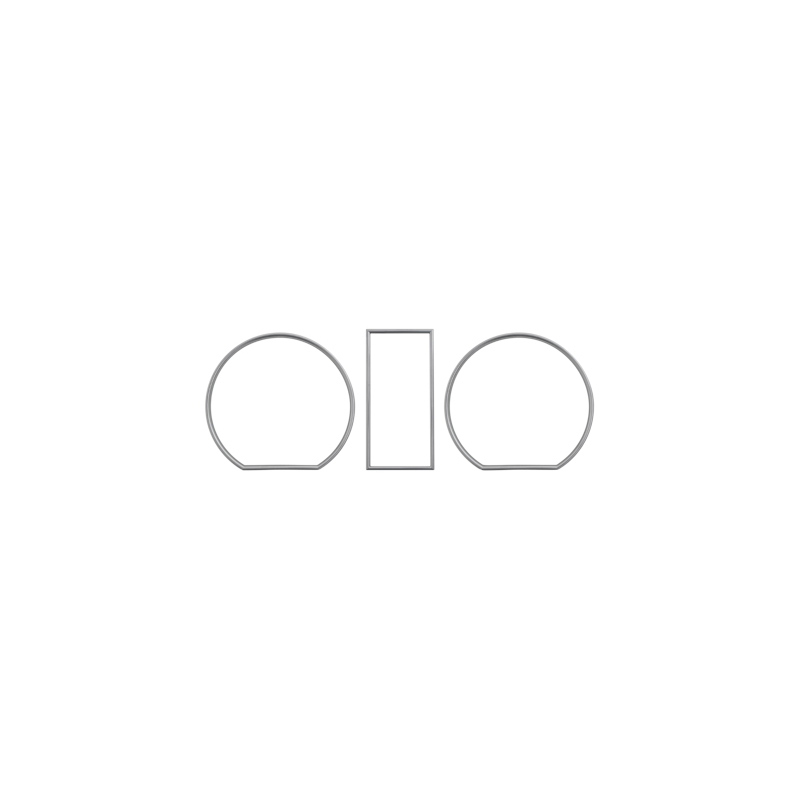 Cercles de compteur VW Golf II/Jetta