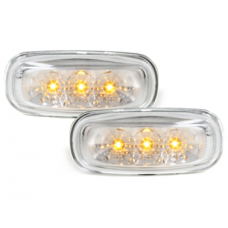 Clignotants LED transparent (x2) Audi A3 01-04/A4 99+/A6 98-01