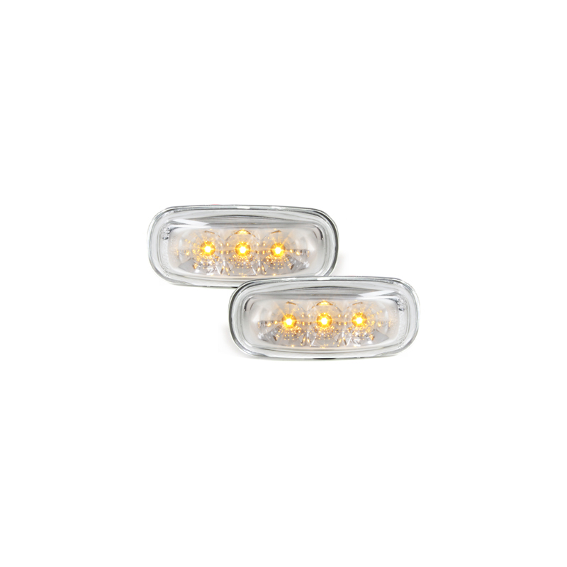 Clignotants LED transparent (x2) Audi A3 01-04/A4 99+/A6 98-01