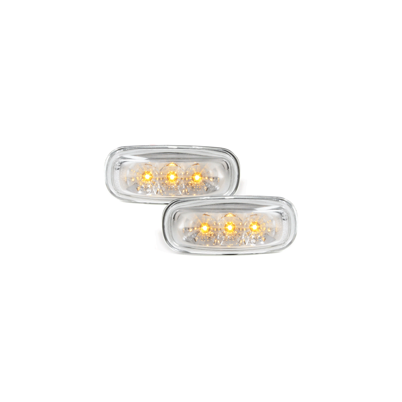 Clignotants LED transparent (x2) Audi A3 01-04/A4 99+/A6 98-01