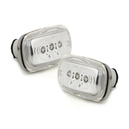 Clignotants LED transparent (x2) Audi A3 01-04/A4 99+/A6 98-01