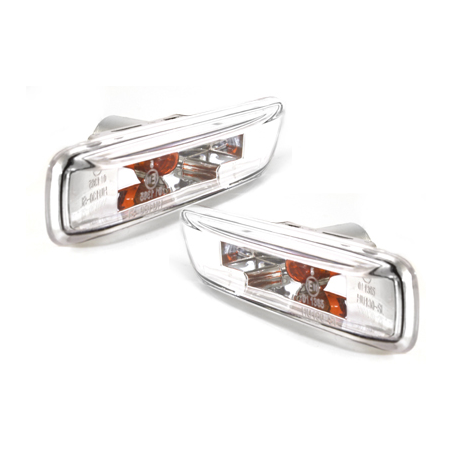 Clignotants BMW E46 98-01 cristal chrome