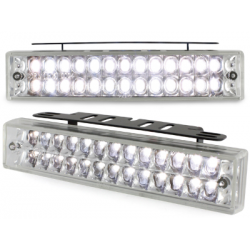 Feux de jour avec 26 LED LxHxT 140x30x40mm (2 pièces)