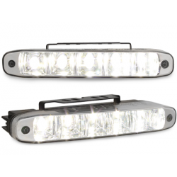 Feux de jour avec 5 hipower LED LxHxT 160x24x54mm (2 pièces)