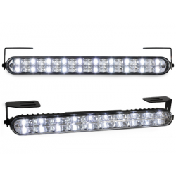 Feux de jour avec 20 LED LxHxT 220x24x35mm (2 pièces)
