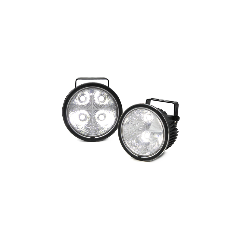 Feux de jour rond avec_4 hipower LED Ø90/71mm (T) (2 pièces)