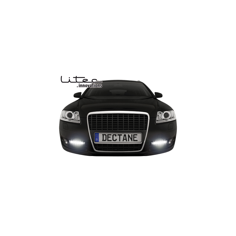 Feux de jour LITEC 20 hipower LED LxHxT 310x30x40 mm (2 pièces)