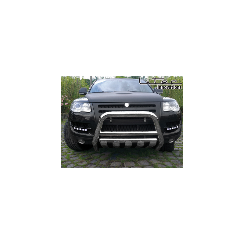 Feux de jour LITEC 20 hipower LED LxHxT 310x30x40 mm (2 pièces)  Noir