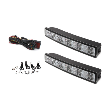 Feux de jour LITEC 20 LED LxHxT 232x30x40 mm (2 pièces) Feux de jour LITEC 20 LED LxHxT 232x30x40 mm (2 pièces)