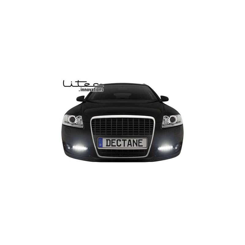 Feux de jour LITEC 20 LED LxHxT 232x30x40 mm (2 pièces)