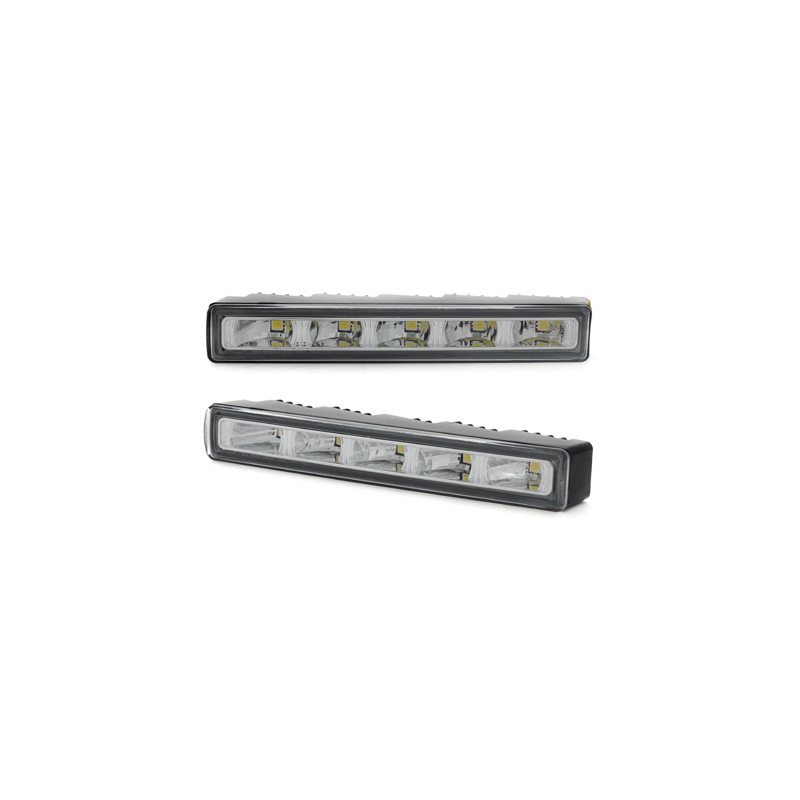 Feux de jour avec 5 hipower LED LxHxT 160x25x35mm-Chrome