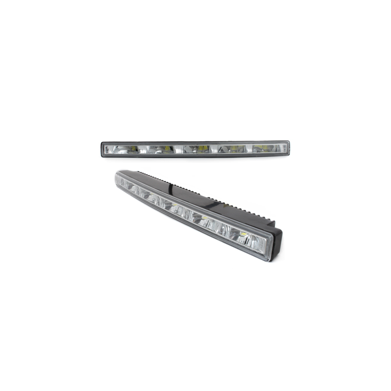 Feux de jour avec 5 hipower LED LxHxT 280x25x48mm-Chrome
