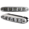 Feux de jour avec 5 hipower LED LxHxT 160x24x54mm (2 pièces) Feux de jour avec 5 hipower LED LxHxT 160x24x54mm (2 pièces)