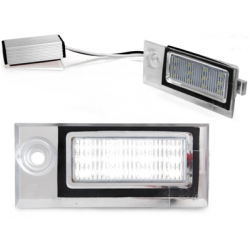Bloc Led pour plaque d'immatriculation (x2) Audi A6 4B Berline 97 - 04