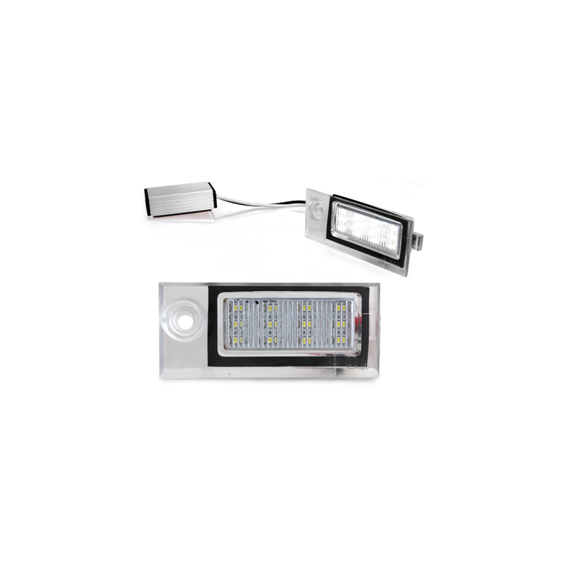 Bloc Led pour plaque d'immatriculation (x2) Audi A6 4B Berline 97 - 04