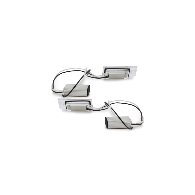Bloc Led pour plaque d'immatriculation (x2) Audi A6 4B Berline 97 - 04