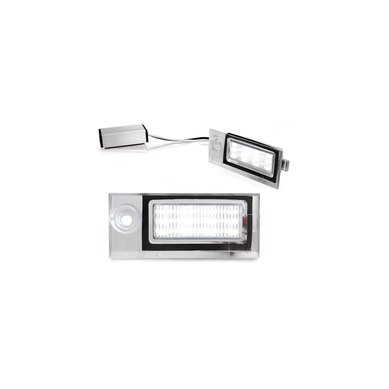 Bloc Led pour plaque d'immatriculation (x2) Audi A6 4B Berline 97 - 04