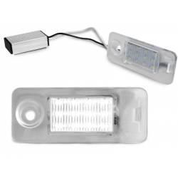 Bloc Led pour plaque d'immatriculation (x2) Audi A6 4B Avant 97 - 04