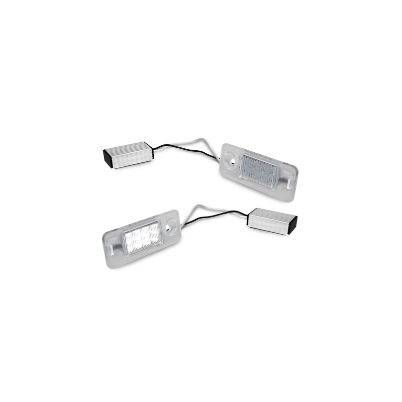 Bloc Led pour plaque d'immatriculation (x2) Audi A6 4B Avant 97 - 04