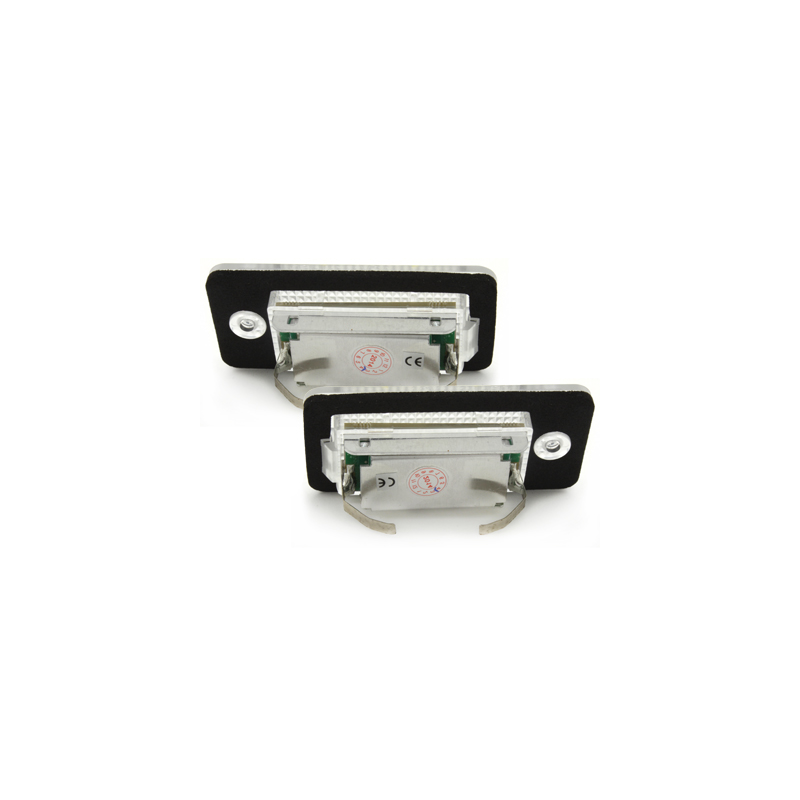 Bloc Led pour plaque d'immatriculation (x2) Audi A3, A4, A6, A8, Q7