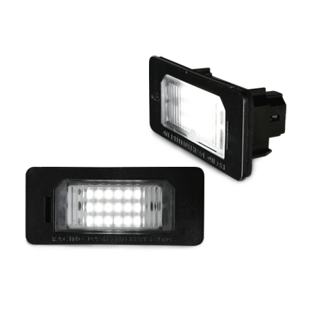 LED plaque d'immatriculation BMW E39, E60, E70, E90, uva.