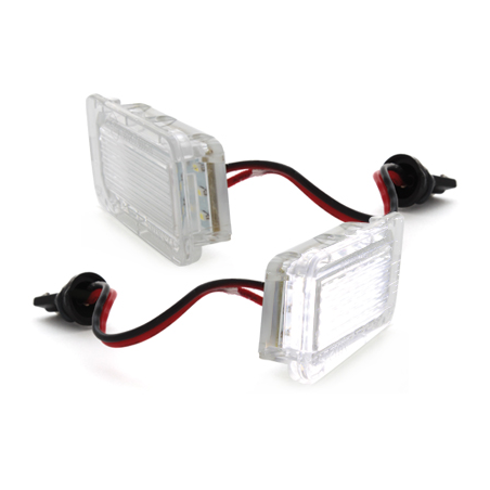 LED plaque d'immatriculation Ford Focus III 09+, Mondeo 08+, Fiesta MK7 09+