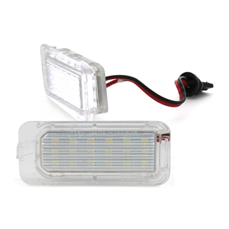 LED plaque d'immatriculation Ford Focus III 09+, Mondeo 08+, Fiesta MK7 09+