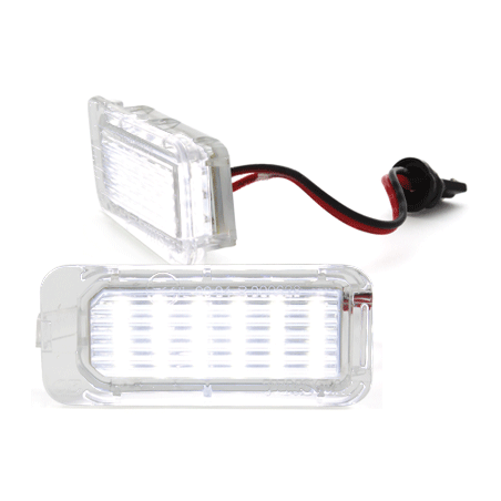 LED plaque d'immatriculation Ford Focus III 09+, Mondeo 08+, Fiesta MK7 09+