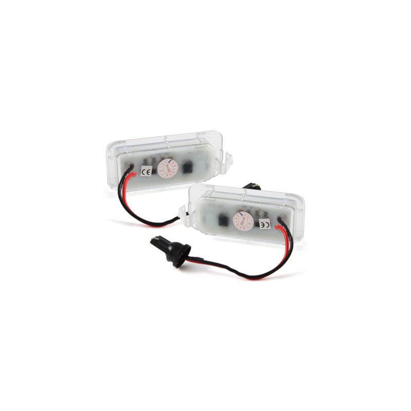 LED plaque d'immatriculation Ford Focus III 09+, Mondeo 08+, Fiesta MK7 09+