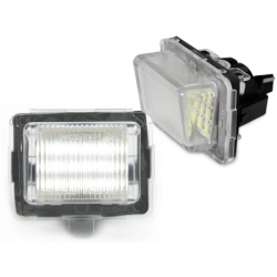 LED plaque d'immatriculation Mercedes Benz W204, W221, W212