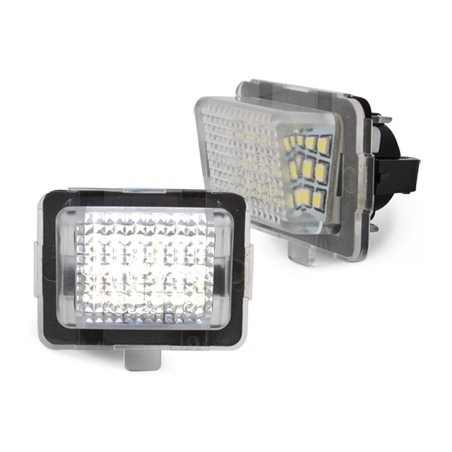 LED plaque d'immatriculation Mercedes-Benz W204, W212, W221