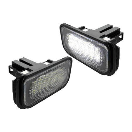 LED plaque d'immatriculation Mercedes W203 00-07