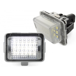 LED plaque d'immatriculation Mercedes Benz W204, W212,C216, C207, W221 12+