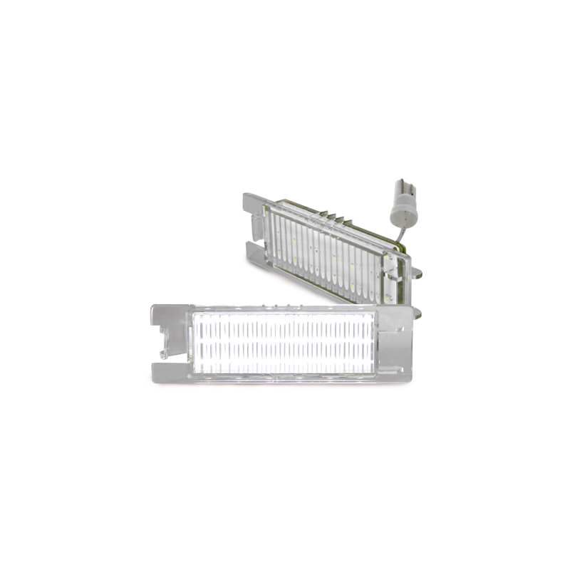 LED plaque d'immatriculation OPEL Zafira B, Astra H, Corsa Droit  Insignia