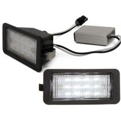  LED plaque d'immatriculation Seat Ibiza 6J 5D-2 Pièces -  LPLSI02