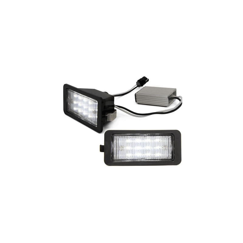 LED plaque d'immatriculation Seat Ibiza 6J 5D-2 Pièces -  LPLSI02