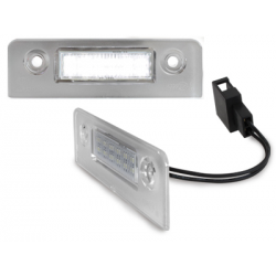 Bloc Led pour plaque d'immatriculation (x2) Skoda 1Z