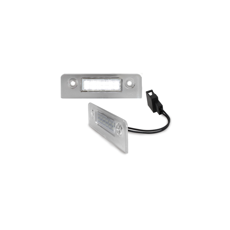 Bloc Led pour plaque d'immatriculation (x2) Skoda 1Z