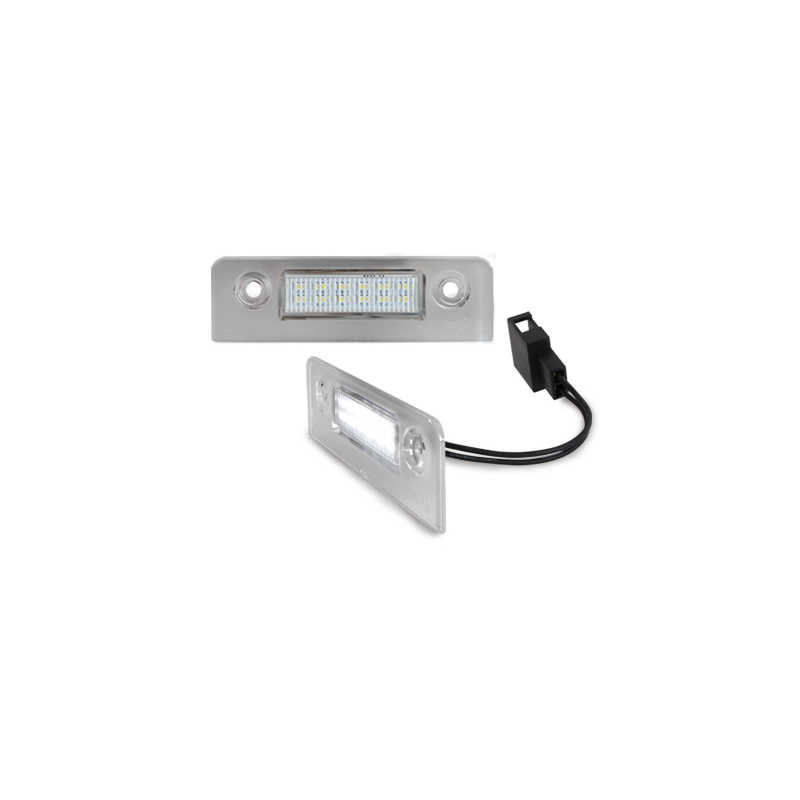 Bloc Led pour plaque d'immatriculation (x2) Skoda 1Z