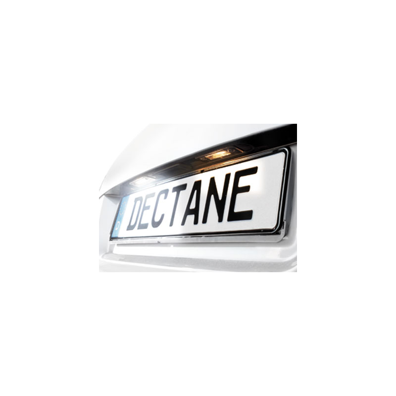 Bloc Led pour plaque d'immatriculation (x2) Skoda 1Z